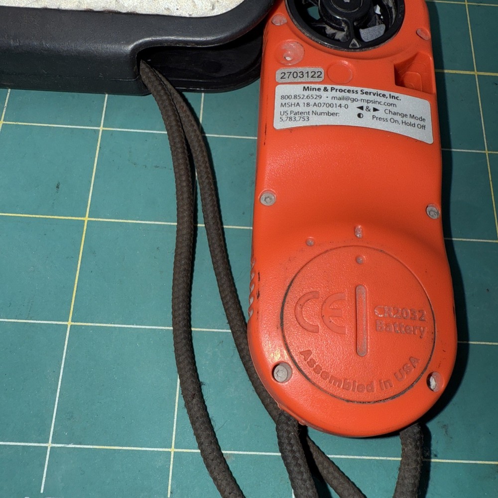 MPS PMA-2008 Pocket Mining Anemometer