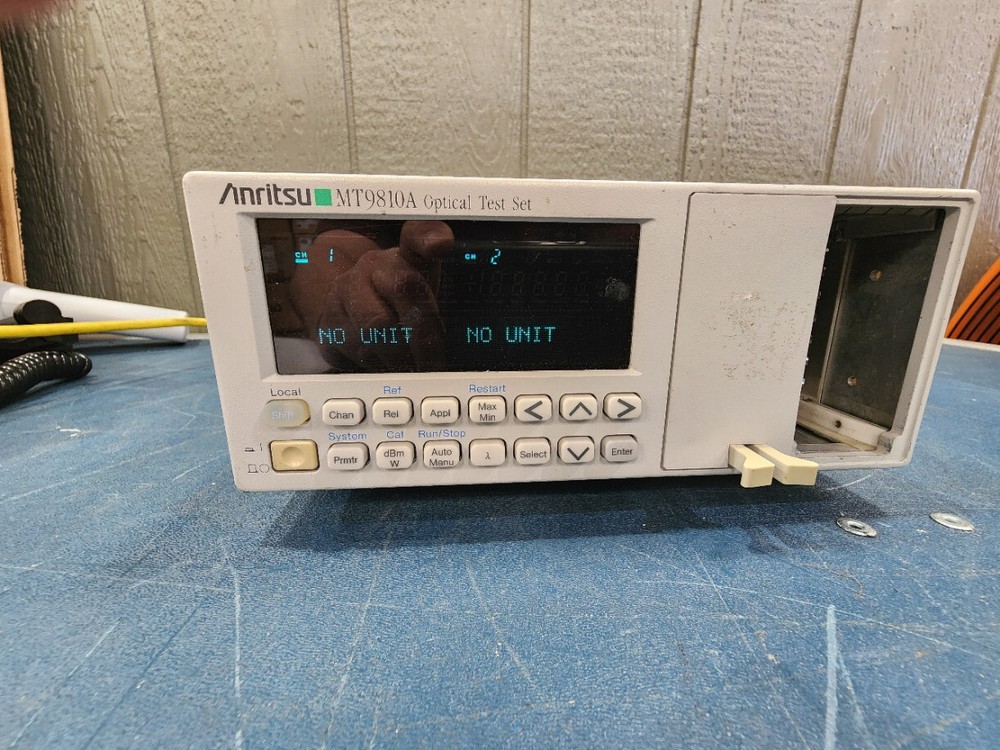 Anritsu MT9810A Optical Test Set Mainframe