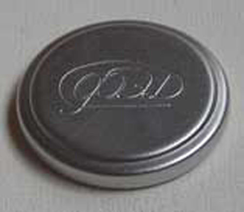 "FED" lens FRONT PROTECTIVE CAP, chrome, Ø36mm internal diameter, EXC!