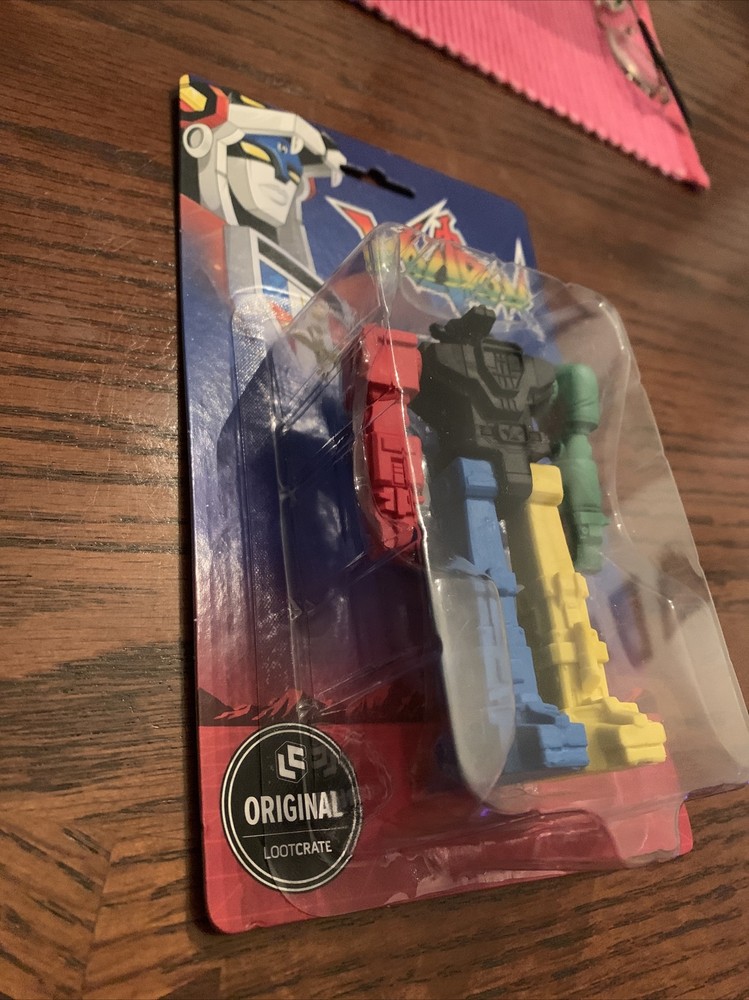 Lootcrate Voltron Eraser Set Figure Very Cool!