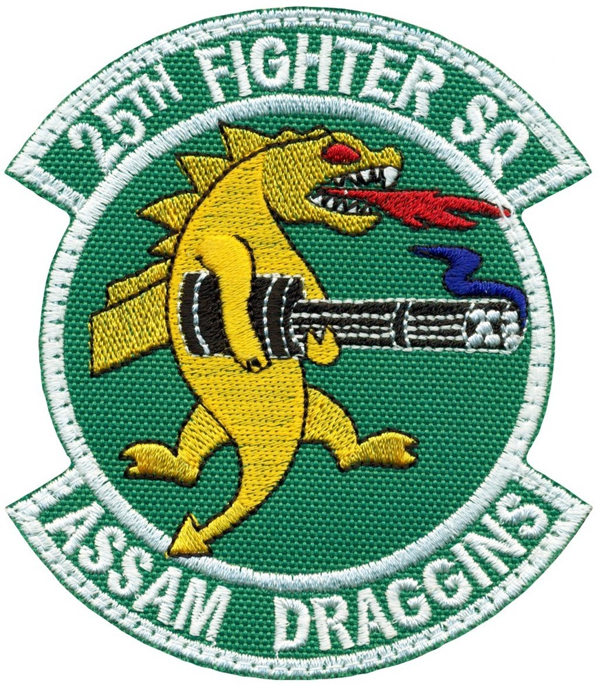 USAF 25th FIGHTER SQUADRON PATCH