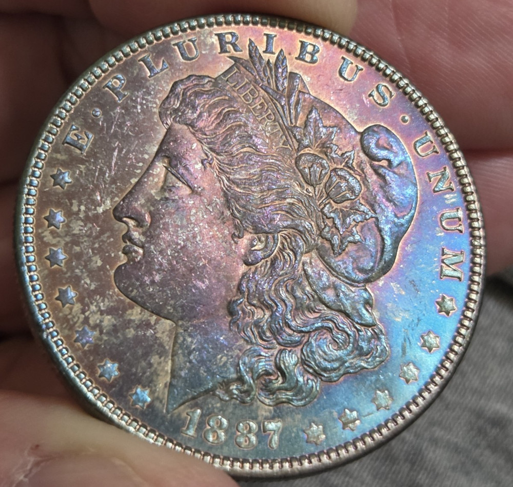 1887 Morgan Silver Dollar