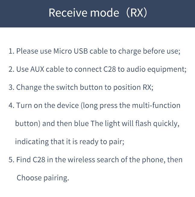 3.5 AUX Cable Bluetooth 5.0 Audio Transmitter Receiver Adapter Car USB Wireless