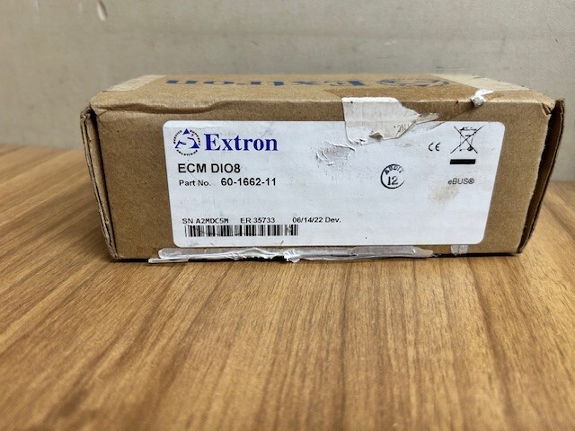 Extron 60-1662-11 ECM DIO8 eBUS Digital I/O Control Module