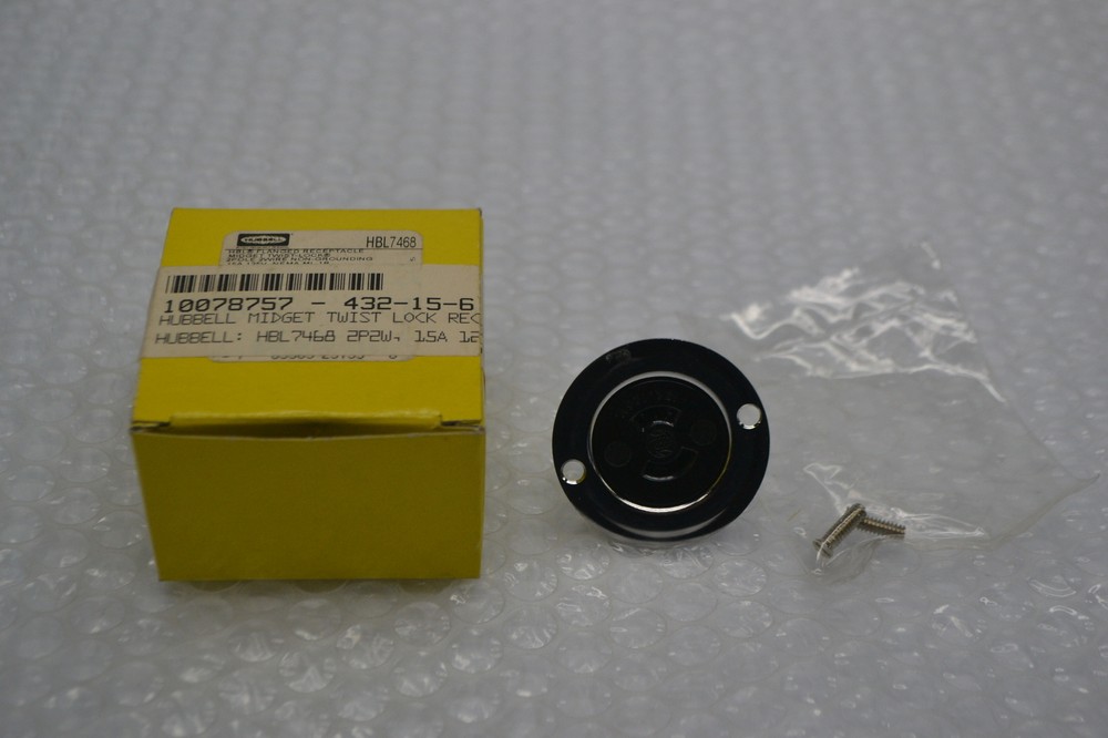 HUBBELL HBL7468 RECEPTACLE NSMP