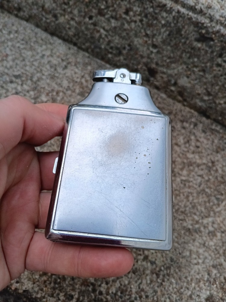 1930s Ronson Mastercase Cigarette Lighter Case Combo