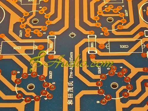 Tube PreAmp Bare PCB - Upgraded Design from Marantz 7
