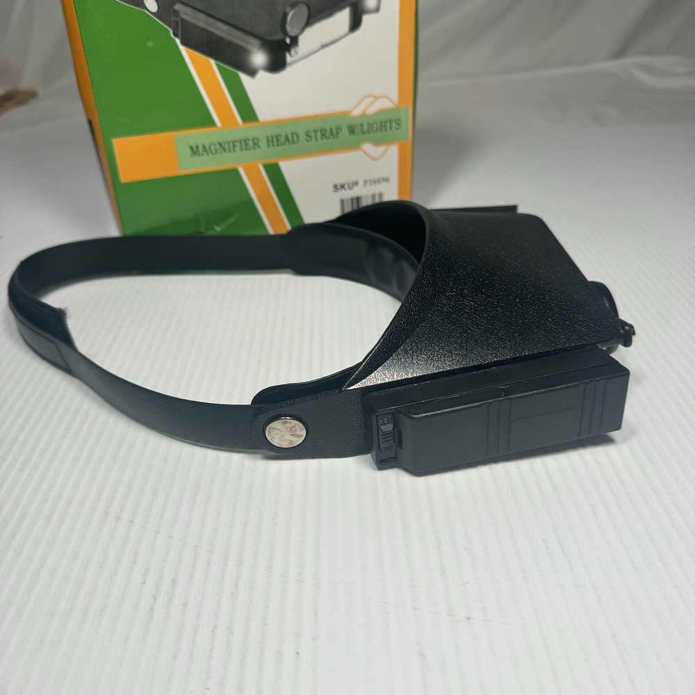 MAGNIFIER HEAD STRAP WITH LIGHTS