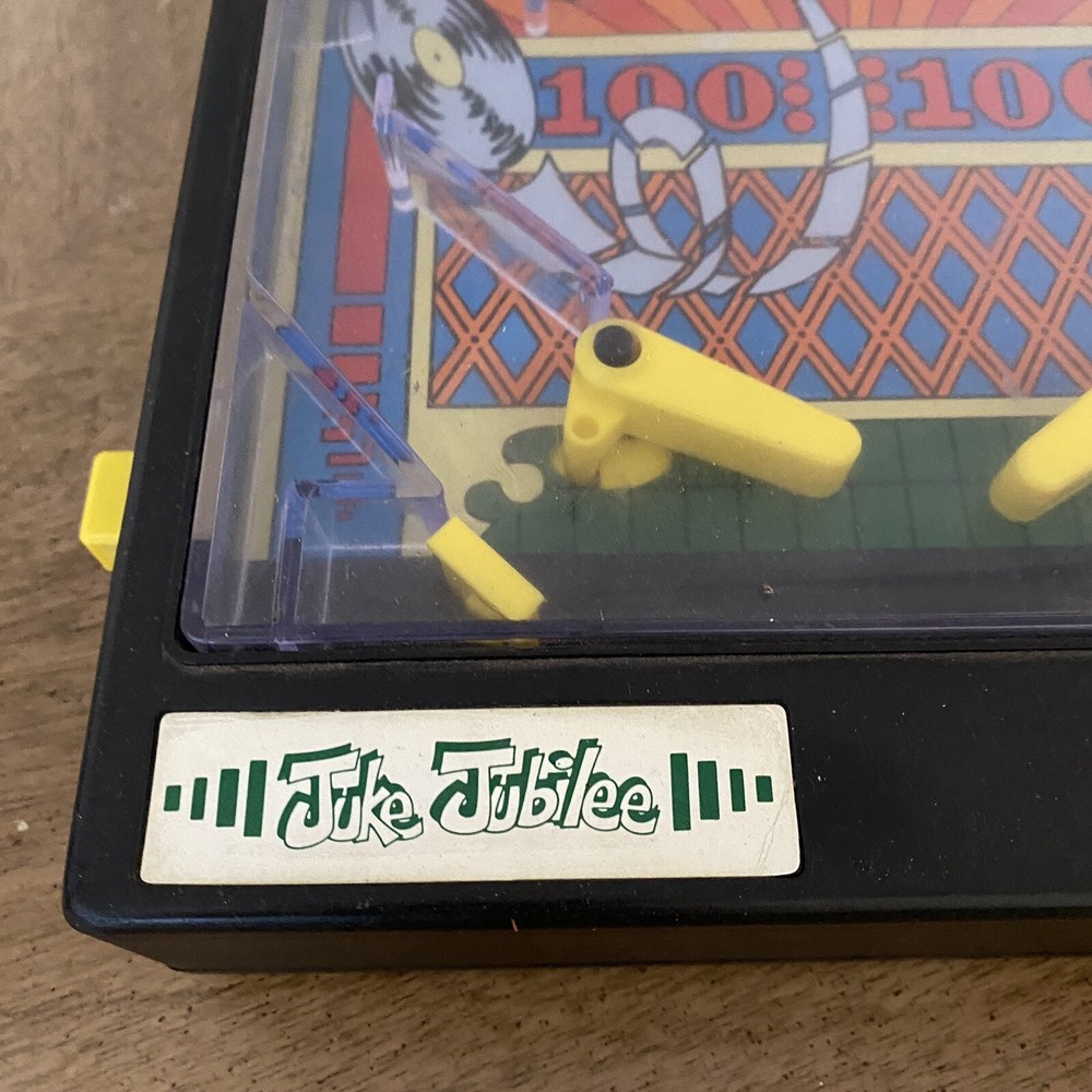 Vintage Juke Jubilee Table Top Pinball Machine Game