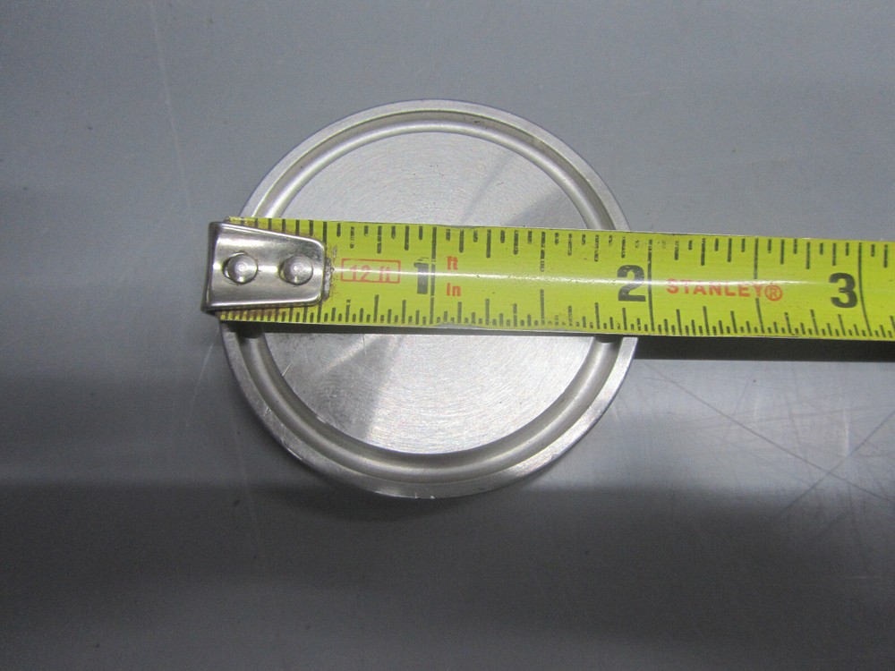 2" STAINLESS STEEL SANITARY END CAP