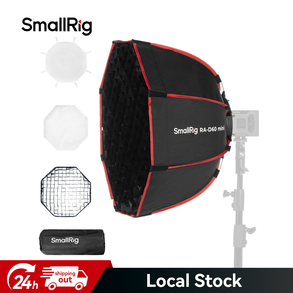 SmallRig RA-D60 mini Parabolic Softbox, 23.6" Quick Release Softbox 4682