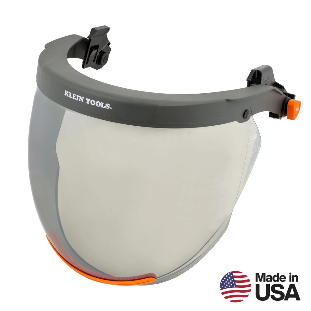 Klein Tools 03601 Arc Flash Face Shield, Cap-Style / Safety Helmet