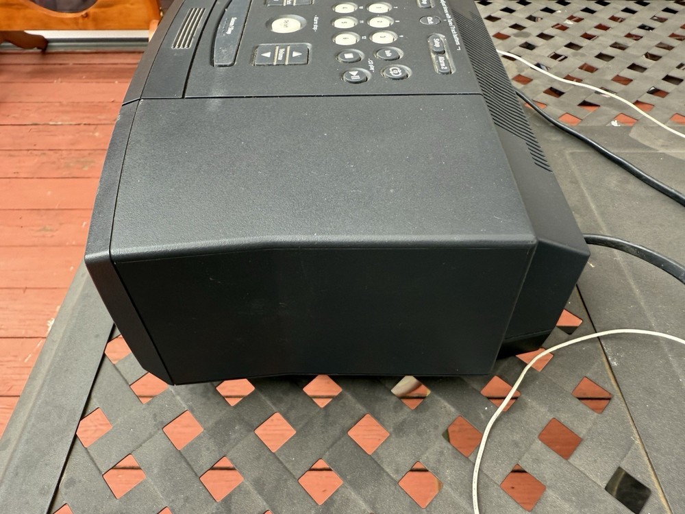 Boston MicroSystem CD AM FM Clock Alarm Working CD Player Tested No Remote