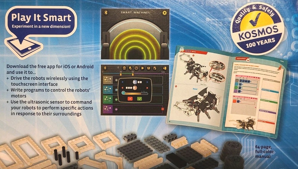 NEW SEALED Robotics Smart Machine Experiment Kit Thames & Kosmos Construct Robot