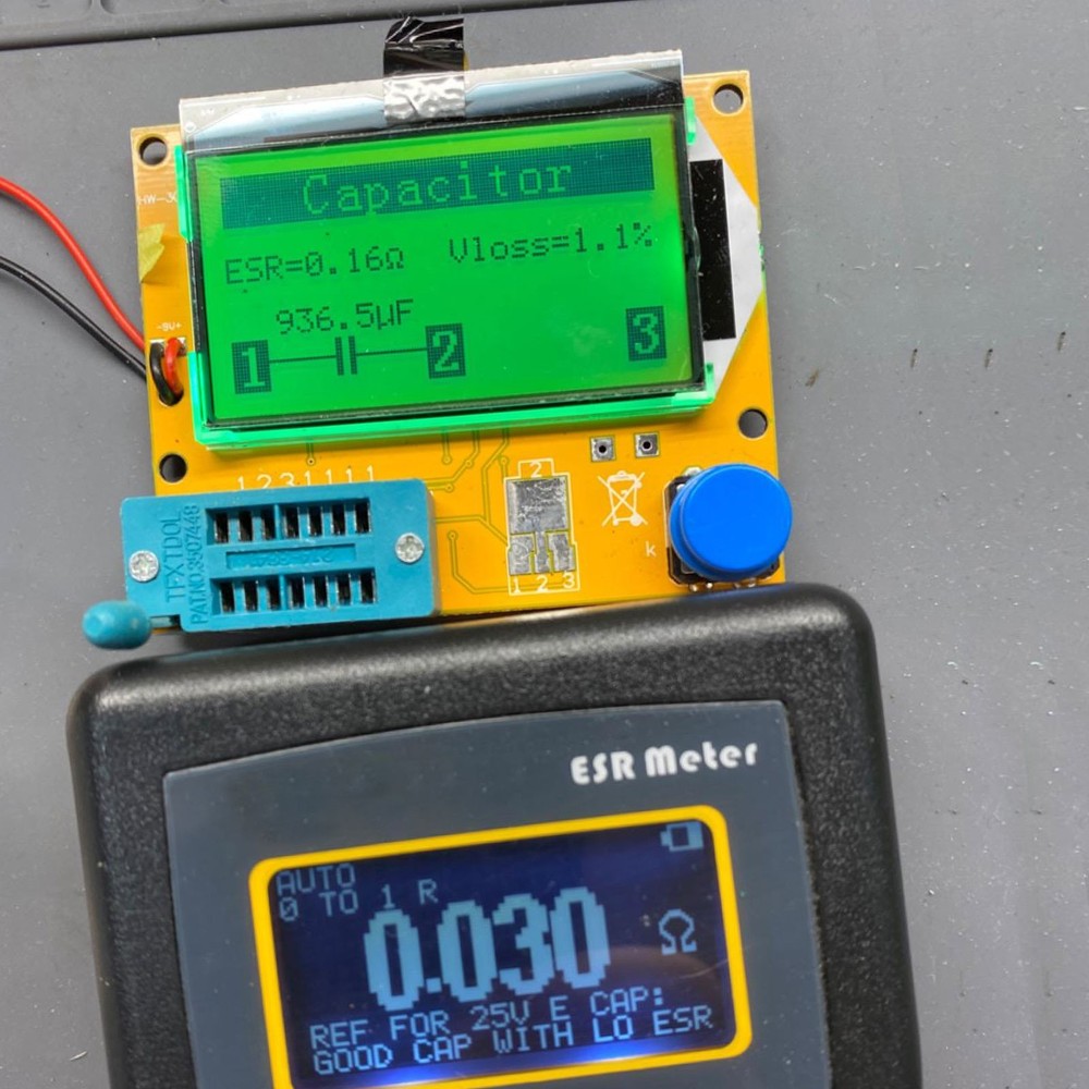 LCR-T4 Component Tester Transistor Diode Capacitor Resistor Inductor LCD Meter