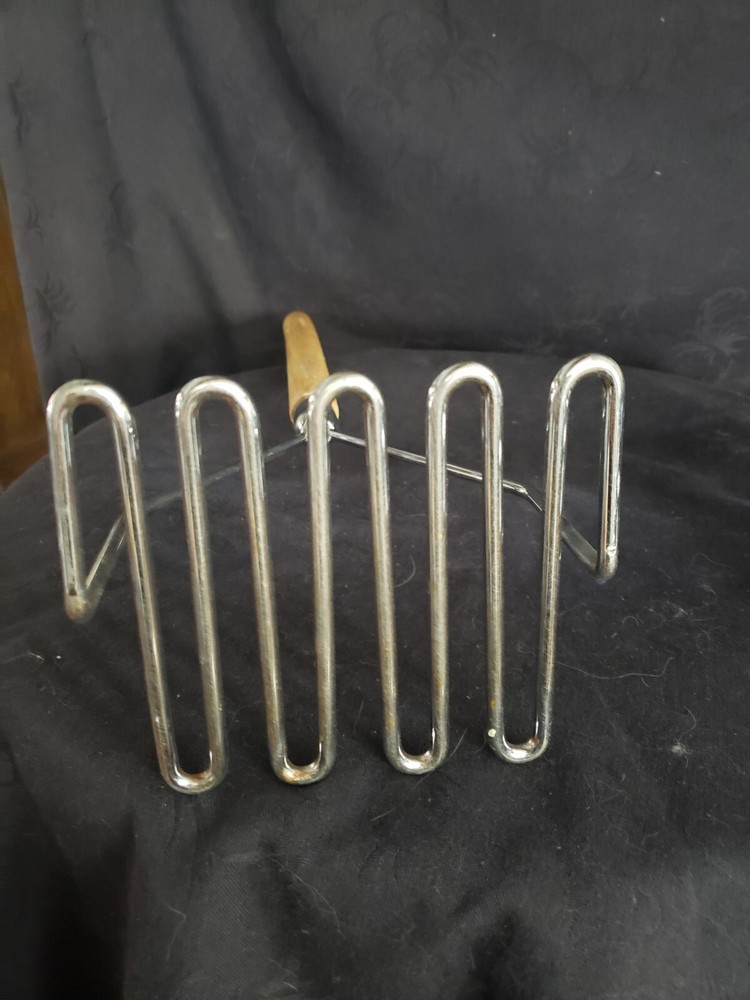 23 " chrome plated potato mashers with wood handle,