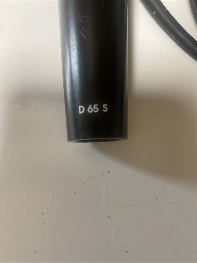 AKG D 65 S Microphone Used Working Black