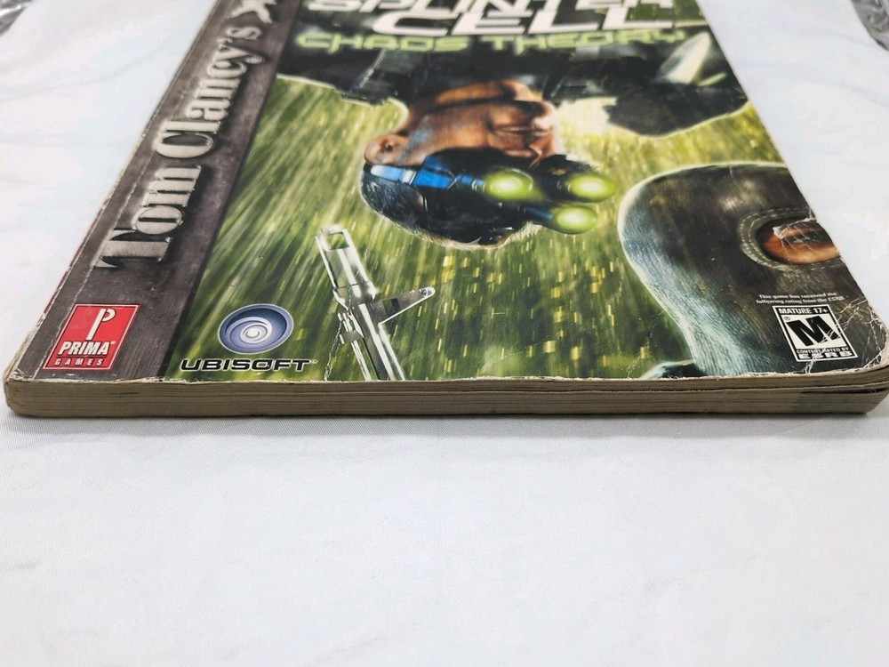 Splinter Cell Chaos Theory Tom Clancys Strategy Guide Book
