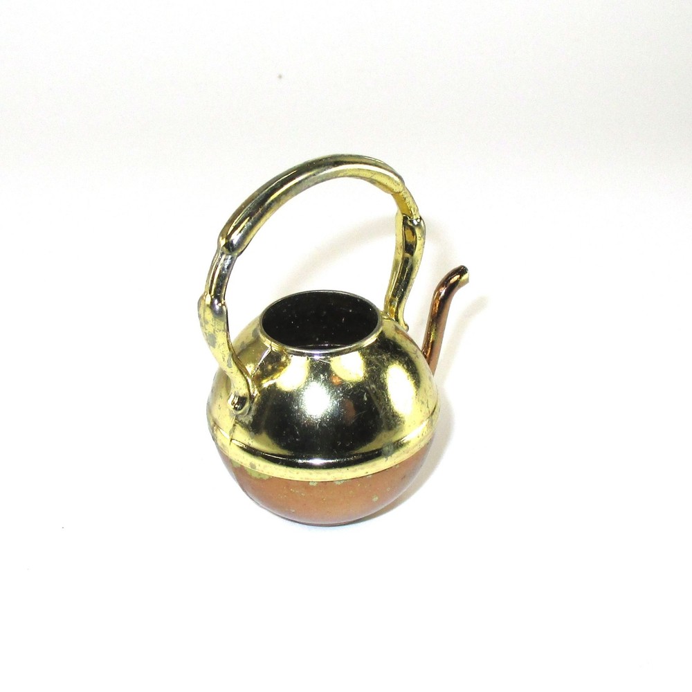 Shadowbox Brass Copper Teapot