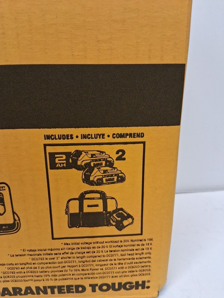 DEWALT 20V MAX Drill Driver - DCK227D2