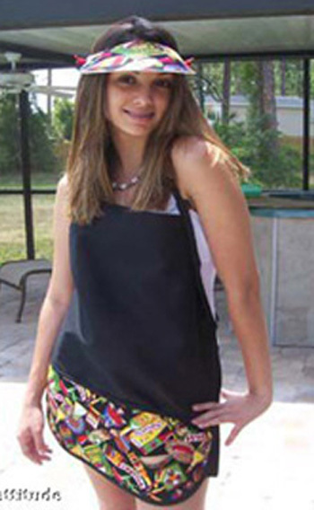 3 pocket waist aprons for servers assorted prints from solid to assorted prints