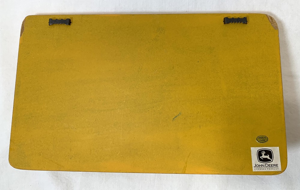 John Deere Coat / Key Wood Plaque Licensed