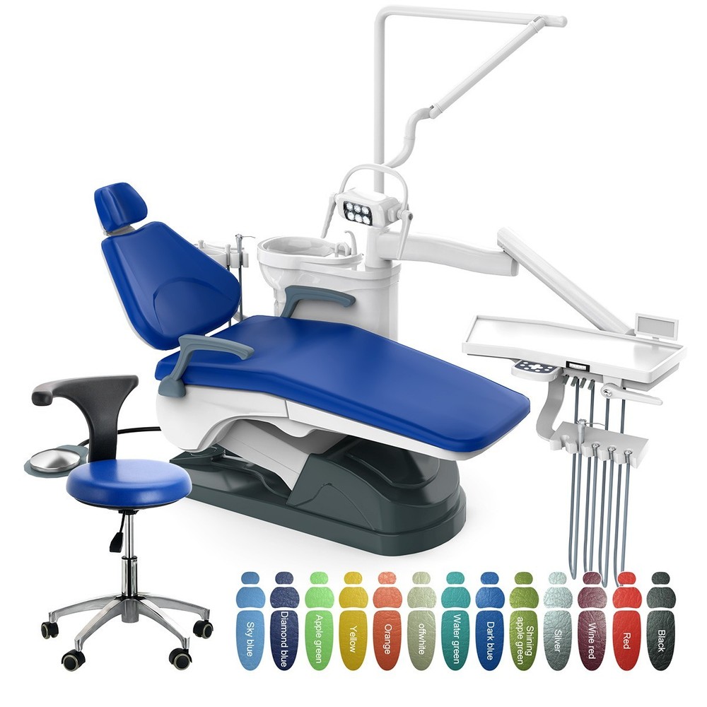Dental Unit Chair Computer Controlled DC Motor/Delivery Unit with Air Compressor