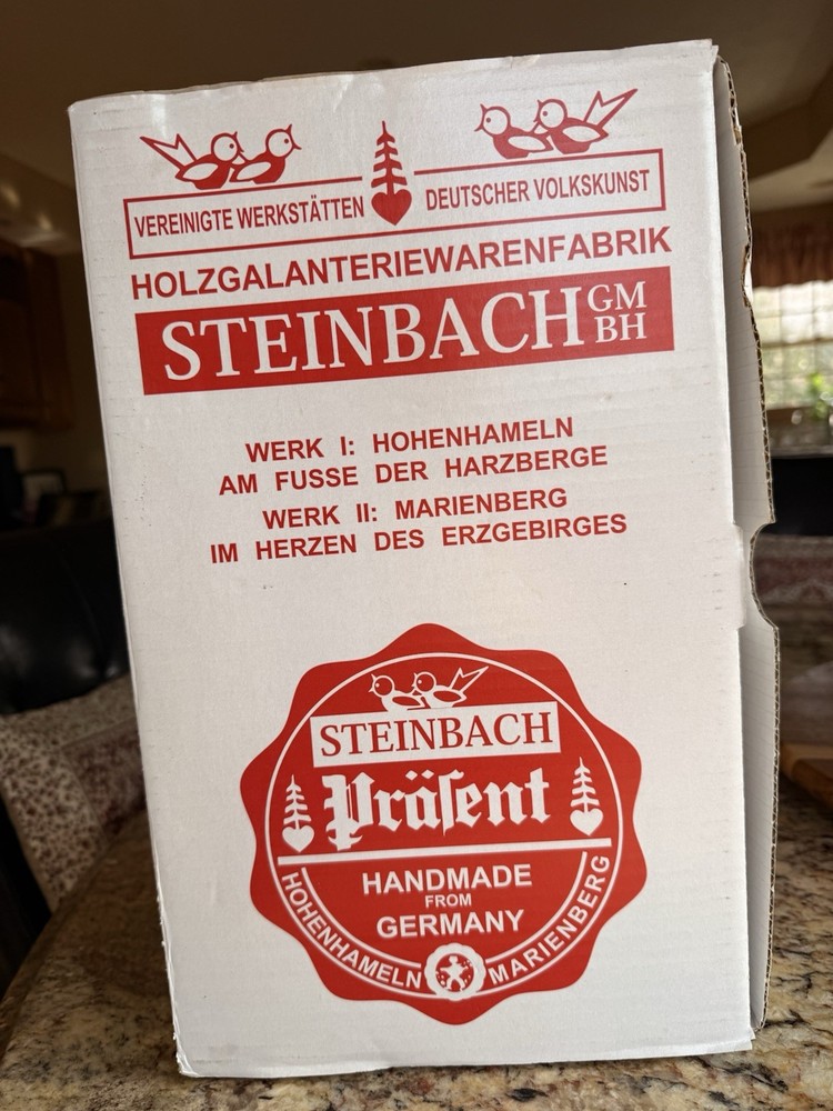 Steinbach Mouse King Nutcracker Handmade Wood Limited Edition Germany 🇩🇪