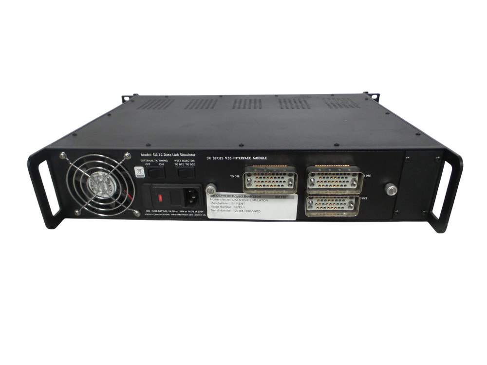Spirent SX/12 Data Link Simulator