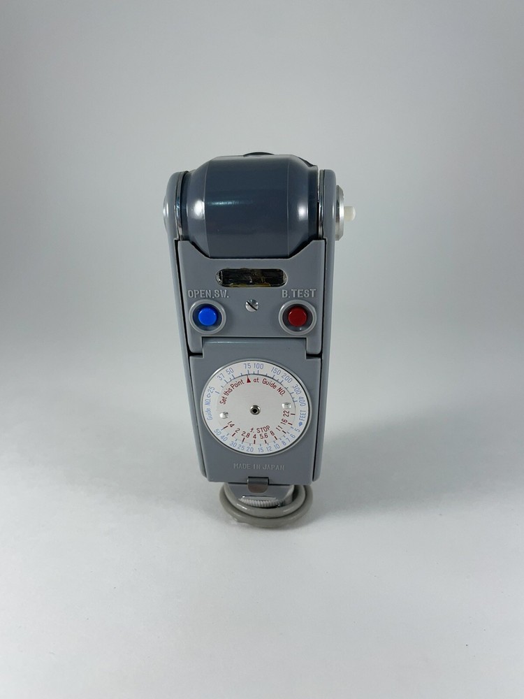Soligor BL Deluxe Three Way Vintage Camera Flash With Case Used
