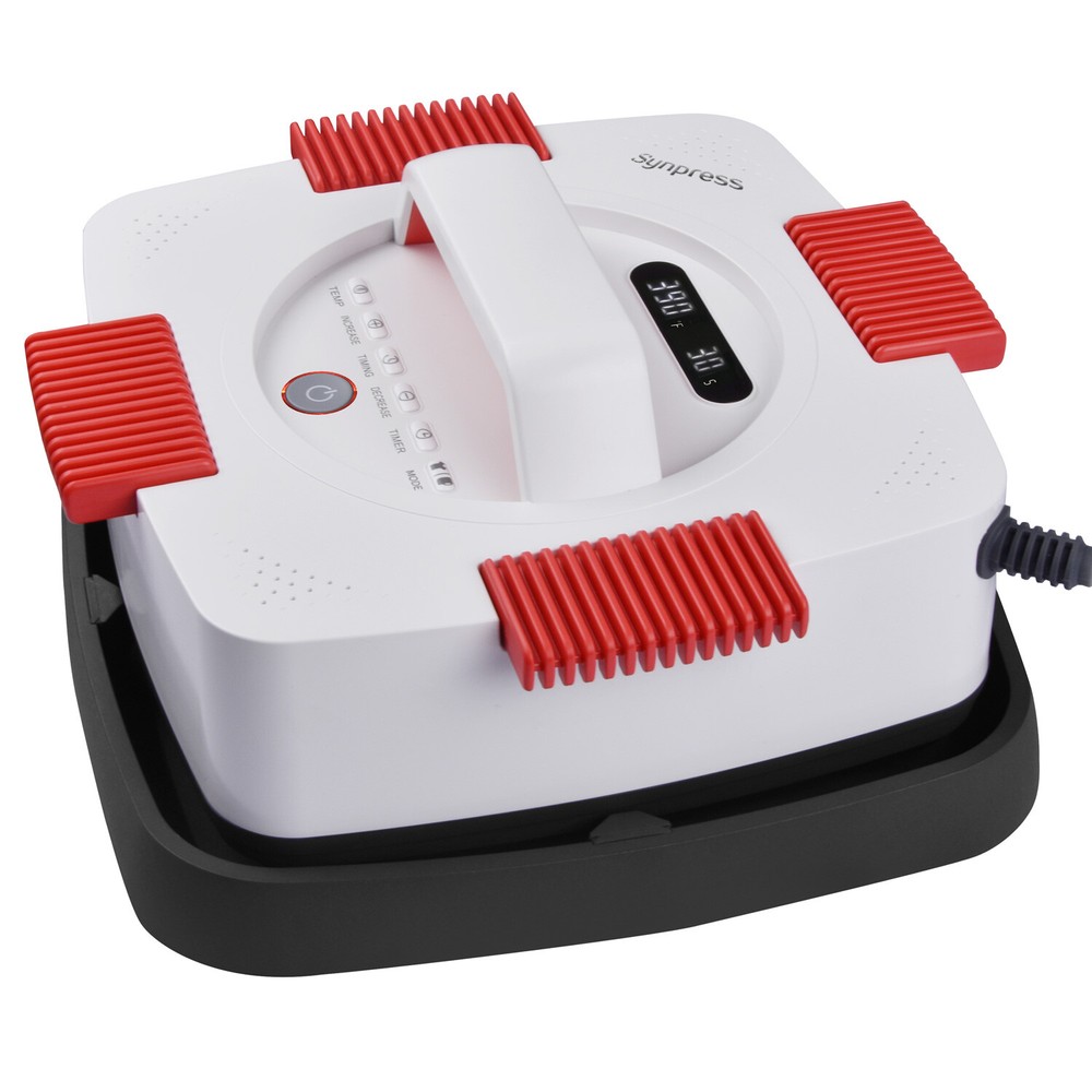 Synpress Artista Transfer Press with 9 x 9 In Ironing Plate, Red