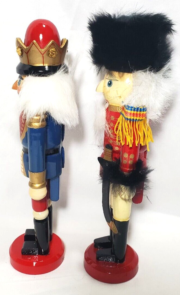Kurt Adler Hollywood Nutcrackers Two with Boxes 10"