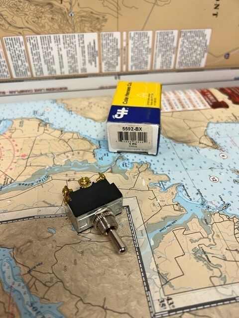 Cole Hersee #5592-BX Standard Heavy Duty Toggle Switch.