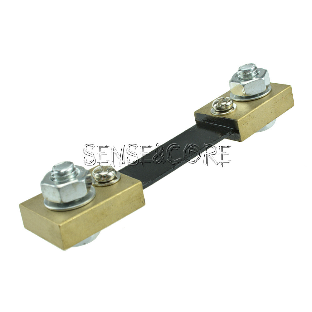 100A 75mV DC Current Shunt Resistor for Digital Amp Meter Analog Meter FL-2-