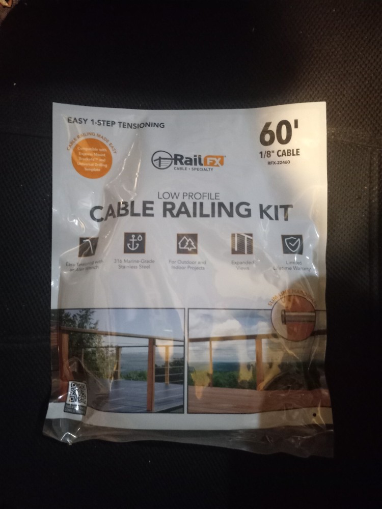 Rail FX Cable Railing Kit - 60' & 70'
