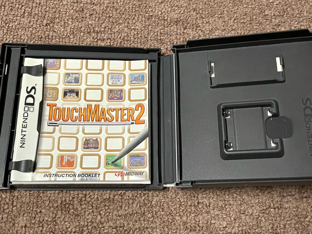 TouchMaster 2 Nintendo DS Empty Replacement Case Only No Game