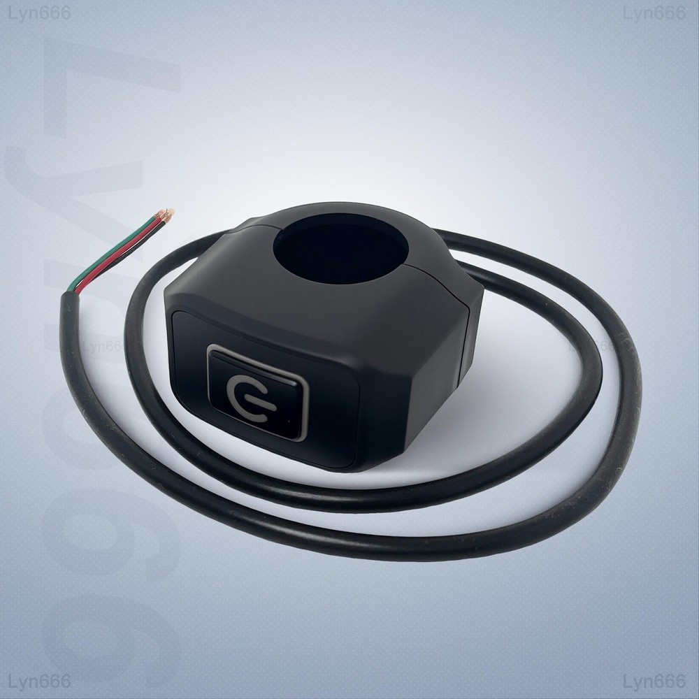 Motorcycle Handlebar Switch 7/8 Inch ATV Light Switch 12 V Waterproof Push