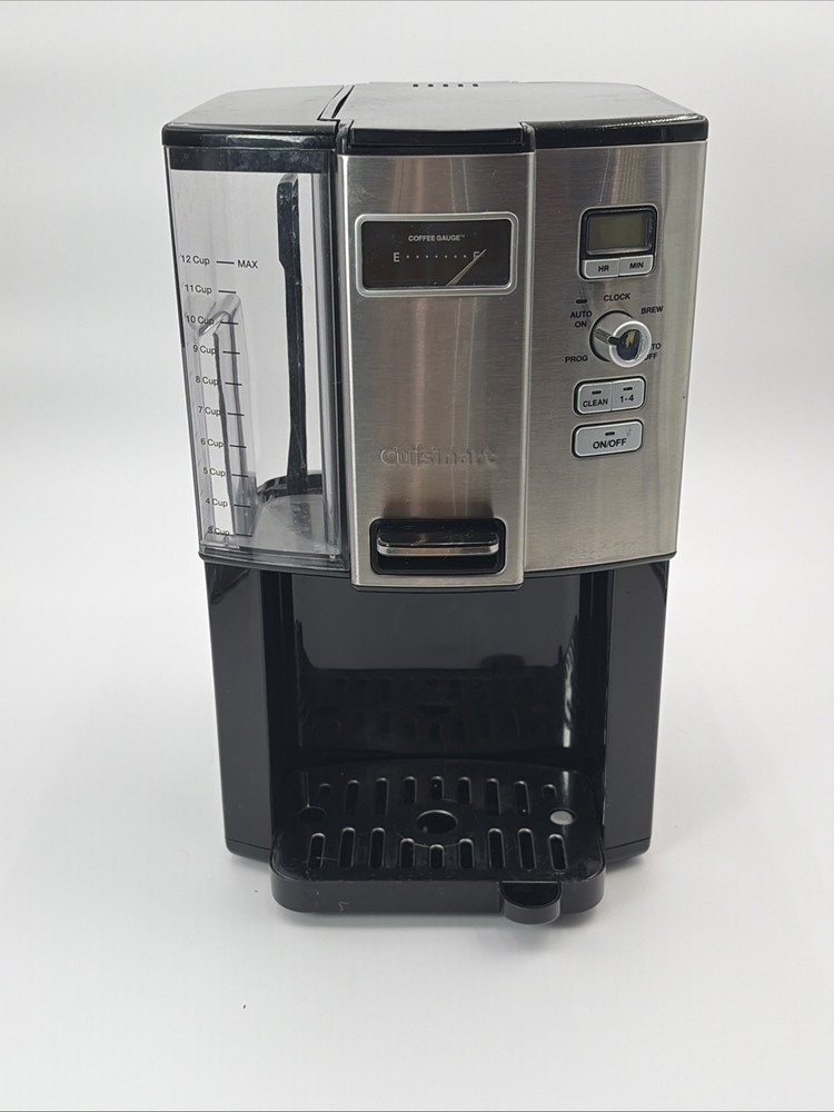Cuisinart DCC-3000 12-Cup Programmable On Demand Ground Coffee Maker Works!