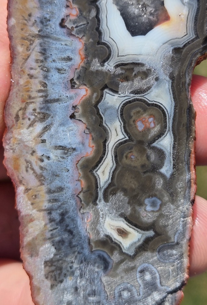 Turkish Agate Slabs Slices From Two Stones Matching Lapidary Unique