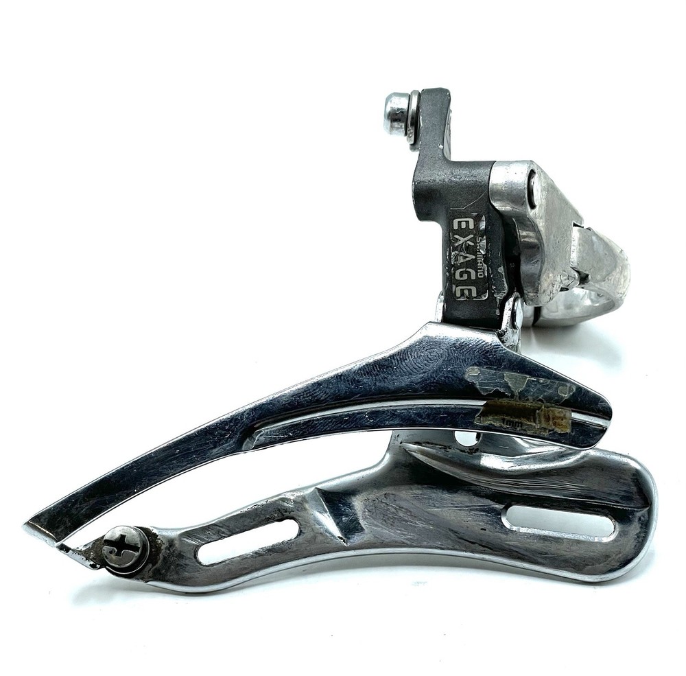 Shimano Exage Front Derailleur FD-M320 Triple Bottom Pull 28.6 Clamp Vintage