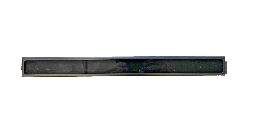 Used Middle Atlantic SL-1 1U Windowed Black Security Rack Panel 19"