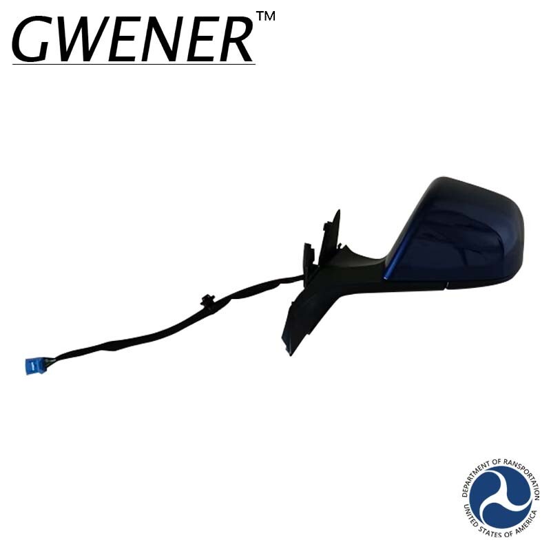 2022-2024 Tesla Model 3 Side Mirror Heated Blue Left
