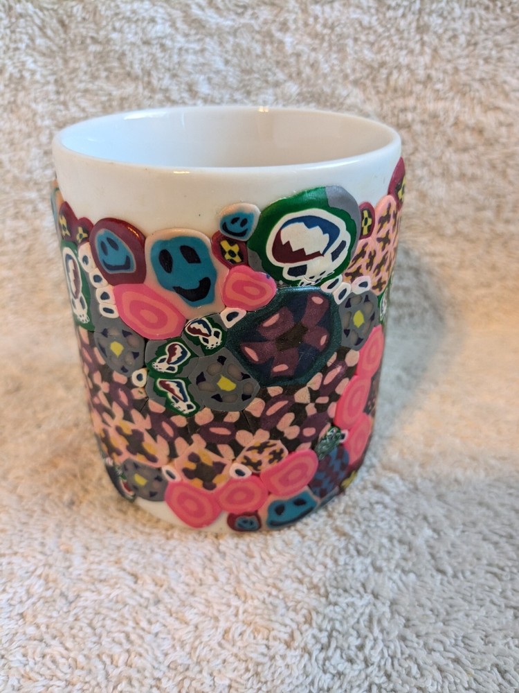 Custom Made Grateful Dead Smiley Face Coffee Mug