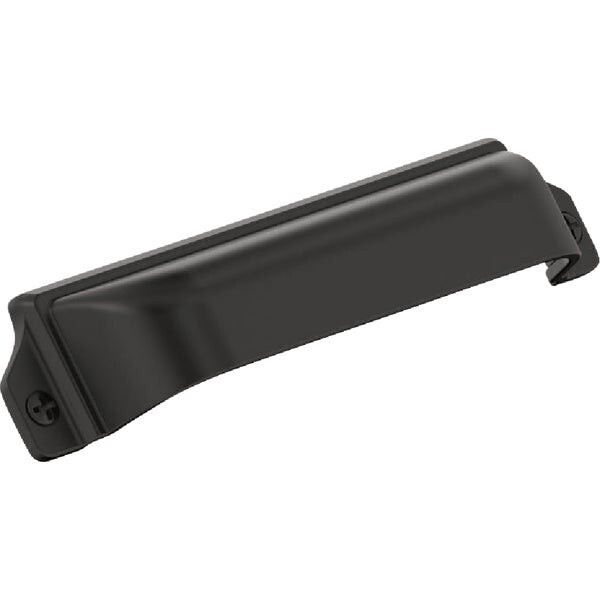 (10)- Amerock Everyday Basics Haven 3 In. or 3.75 In. Matte Black Cup Pull