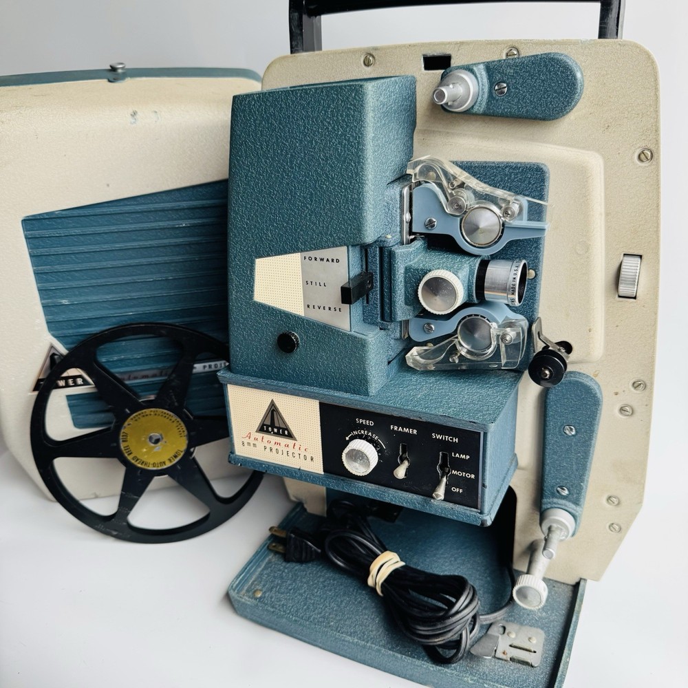 Sears Roebuck Tower Automatic 8mm Projector Vintage