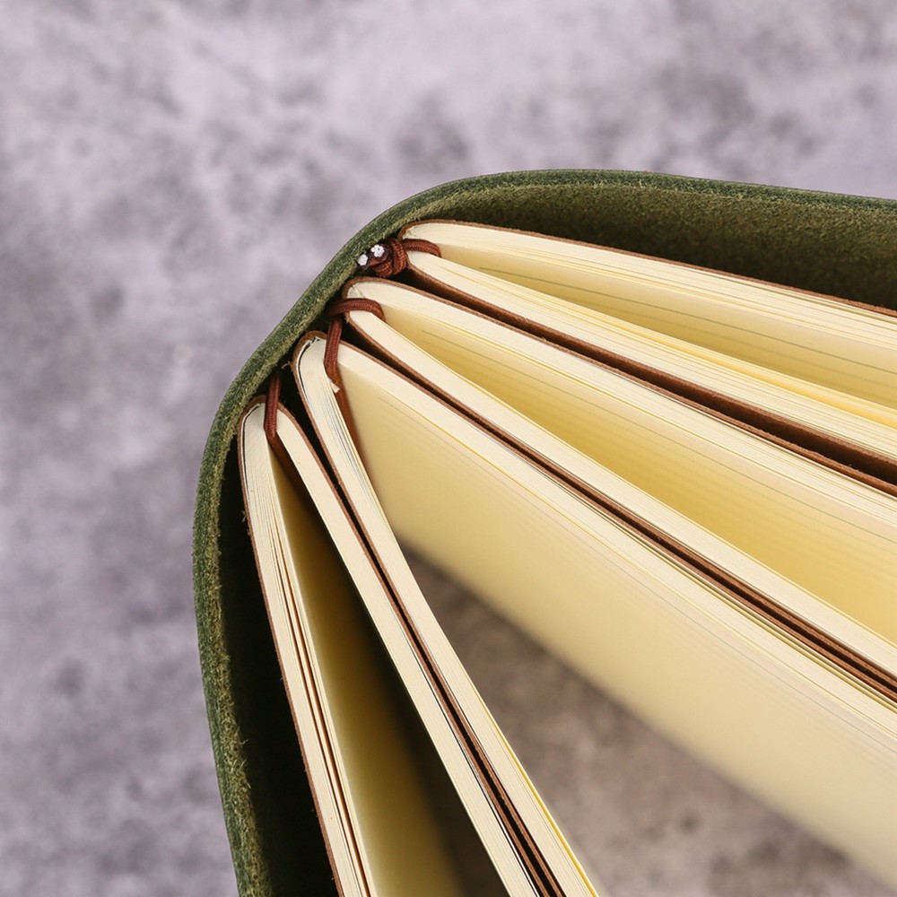 Personalized Leather Journal Cover A5 A6, Refillable Traveler’s Notebook