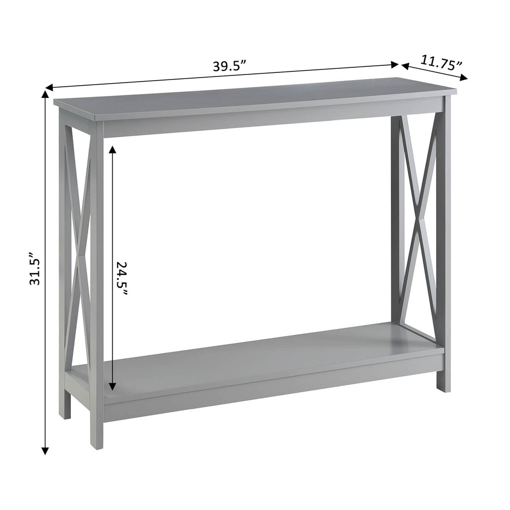 Pemberly Row Console Table in Gray