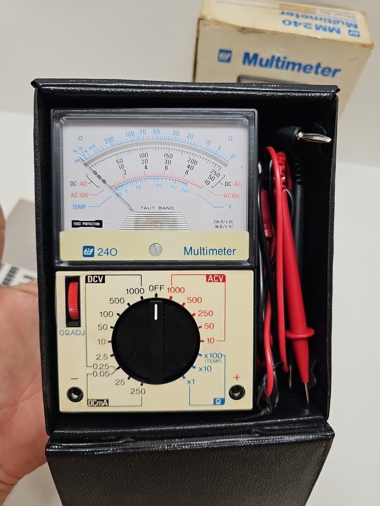 VINTAGE TIF MULTIMETER METER MODEL 240 - UNTESTED - (A2)