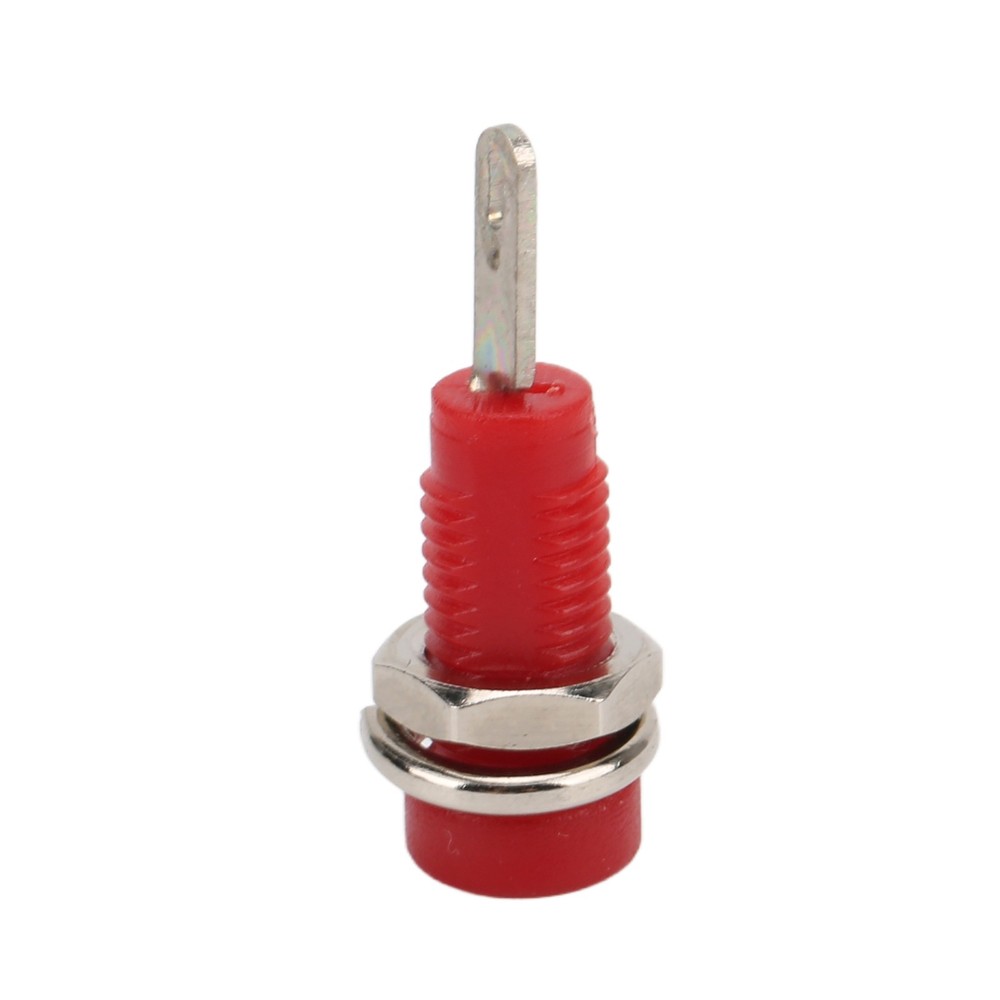 10Pcs 2mm Banana Jack Panel Socket High Transmission For Electronic Instrument
