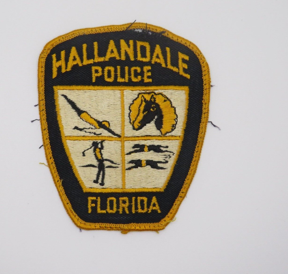 Hallandale Florida Police Patch